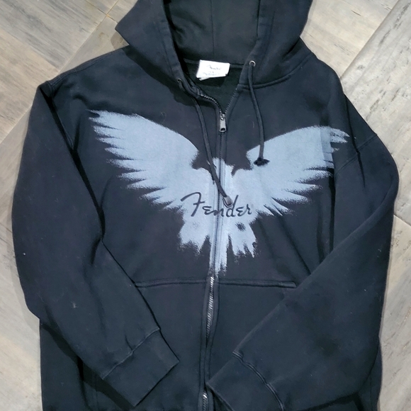 fender zip up hoodie